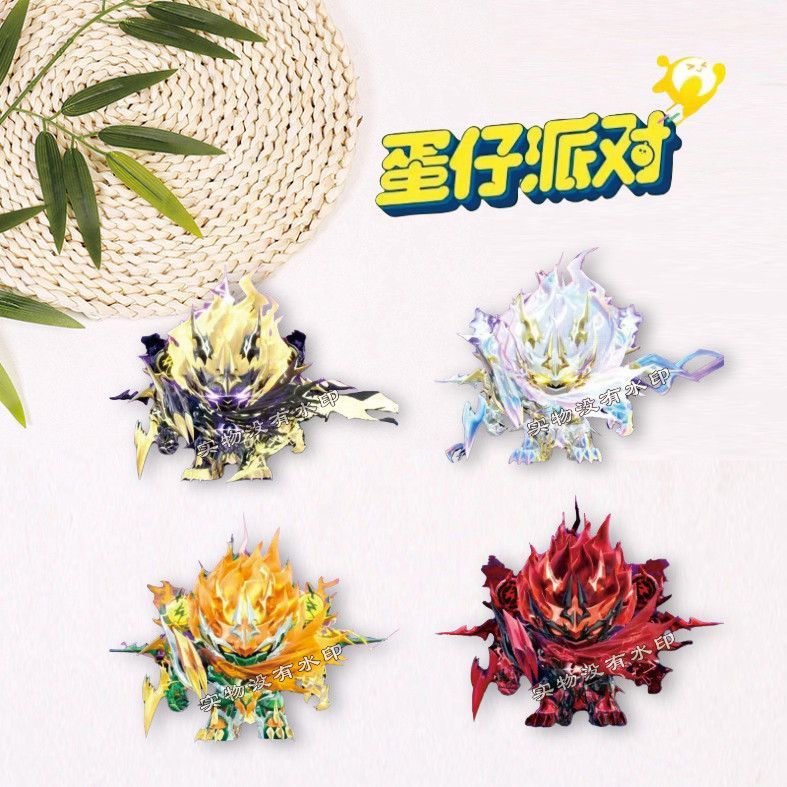 蛋仔派对君威狼王亚克力胸牌蛋小黑机甲周边角色时装书包挂件礼物