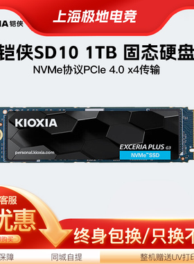 Kioxia/铠侠 铠侠SD10 1TB 固态硬盘m.2stat接口SSD