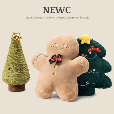 新宸优品异形抱枕圣诞节毛绒