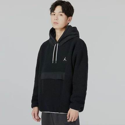 Nike/耐克正品Air Jordan男子运动休闲保暖加绒卫衣 DV1587-010