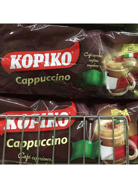 菲律宾可比克KOPIKO卡布奇诺Cappuccino速溶咖啡香浓醇厚25g30包