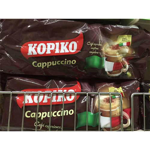 菲律宾可比克KOPIKO卡布奇诺Cappuccino速溶咖啡香浓醇厚25g30包