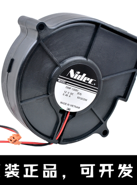 日本nidec D09F-12SS1 93x93x30mm 12V 0.45A 离心涡轮鼓风机风扇