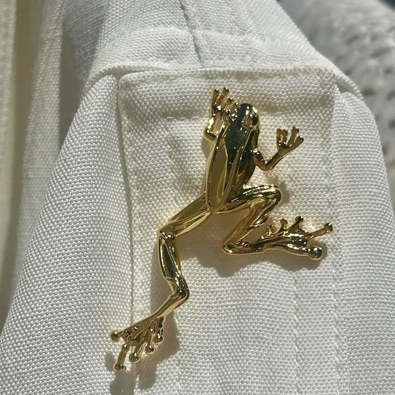 欧美新款复古Vintage青蛙优雅西装大衣胸针小众设计感别针胸花潮,饰品/流行首饰/时尚饰品新,胸针,淘宝优惠券,粉丝福利购,淘宝优惠卷