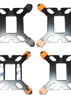 台式机电脑CPU散热器底座支架 1700/115X/1366三用金属材质钢背板