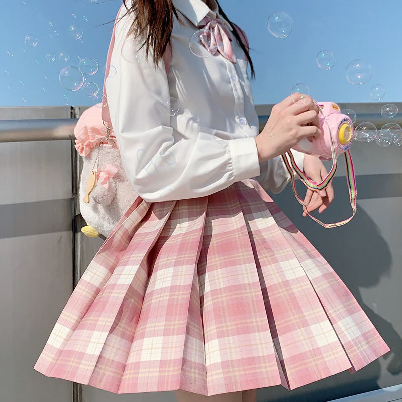 动漫短裙伪娘风女装大佬jk制服