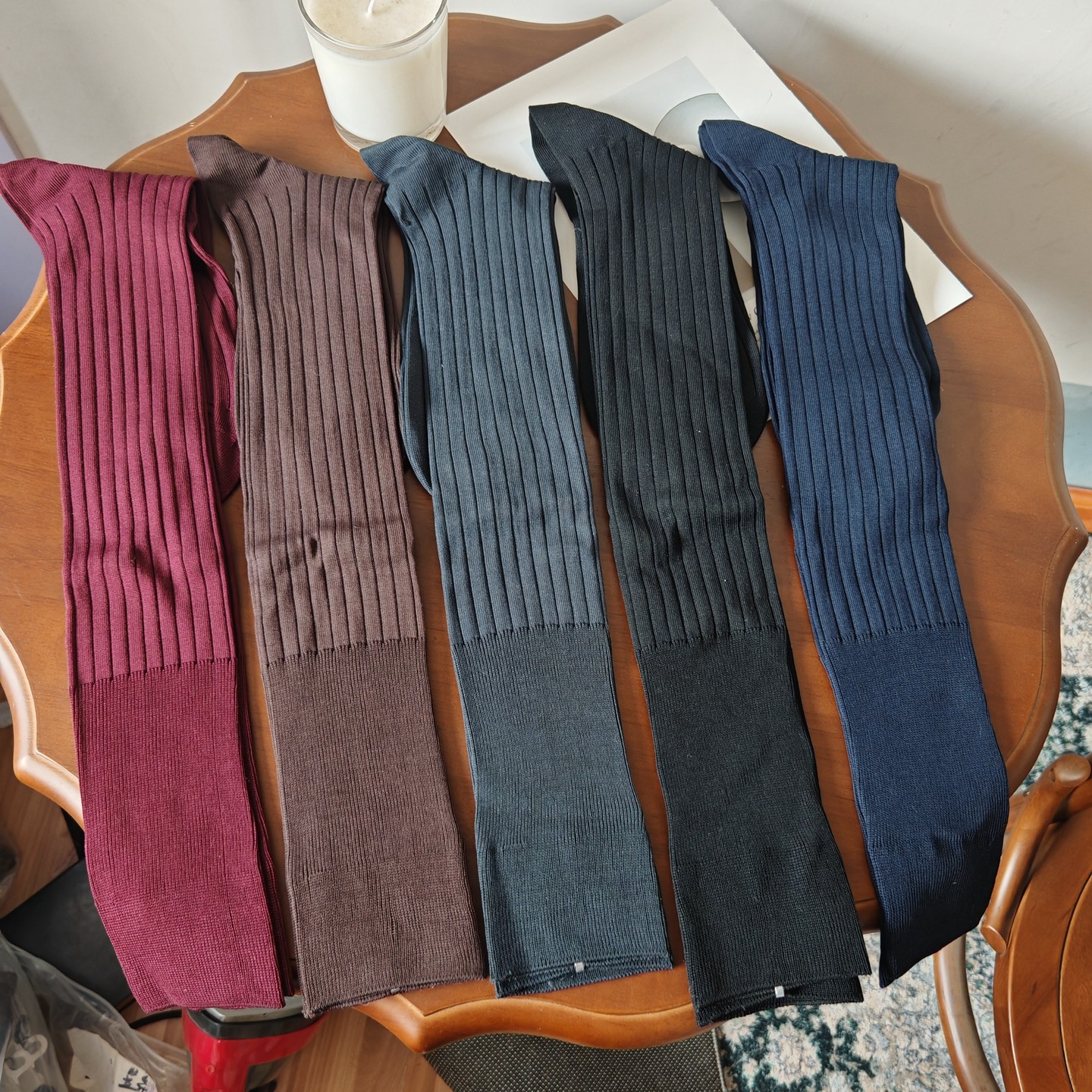 正品200针丝光棉坑条男士竖条纹小腿袜纯色简约商务防臭中筒袜,女士内衣/男士内衣/家居服,长筒袜,淘宝优惠券,粉丝福利购,淘宝优惠卷