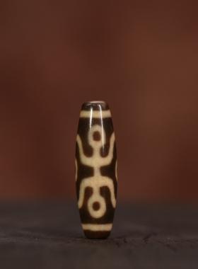 精品贵人两眼天珠一图一物46*14mm