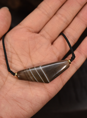 精品缠丝牛角珠一图一物吊坠包邮到家