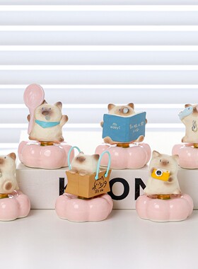 卡通陪你转转萌趣盲盒公仔小摆件