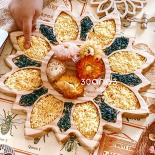 蒙台梭利早教感官盆儿童游戏盆太空沙造景益智玩具粘土托盘过家家