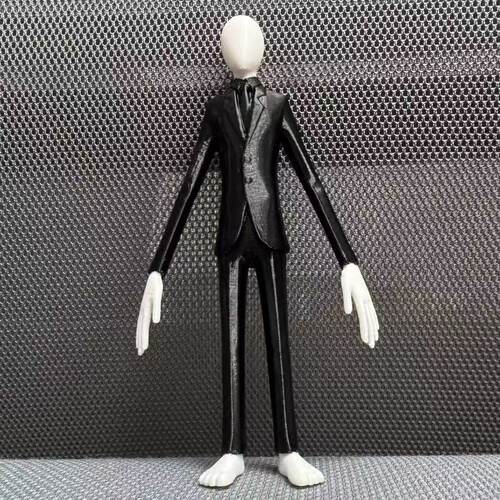 新品瘦长鬼手办模型影实体Slenderman都市传说怪物无脸男玩偶娃娃