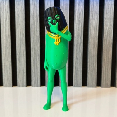 巨型腌黄瓜人手办Fortnite堡垒之夜giant pickle man模型摆件人偶