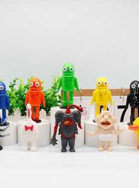 新回收行动手办公仔模型摆件玩偶挂件repo周边玩偶闹鬼游戏机器人
