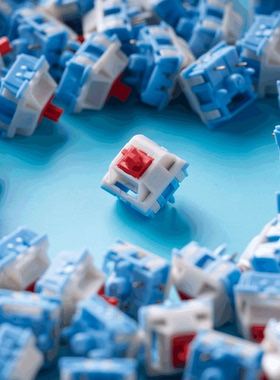 Soulcat Keygeek 苏打轴码字线性顺滑闷响MX机械线性轴体 Swtich