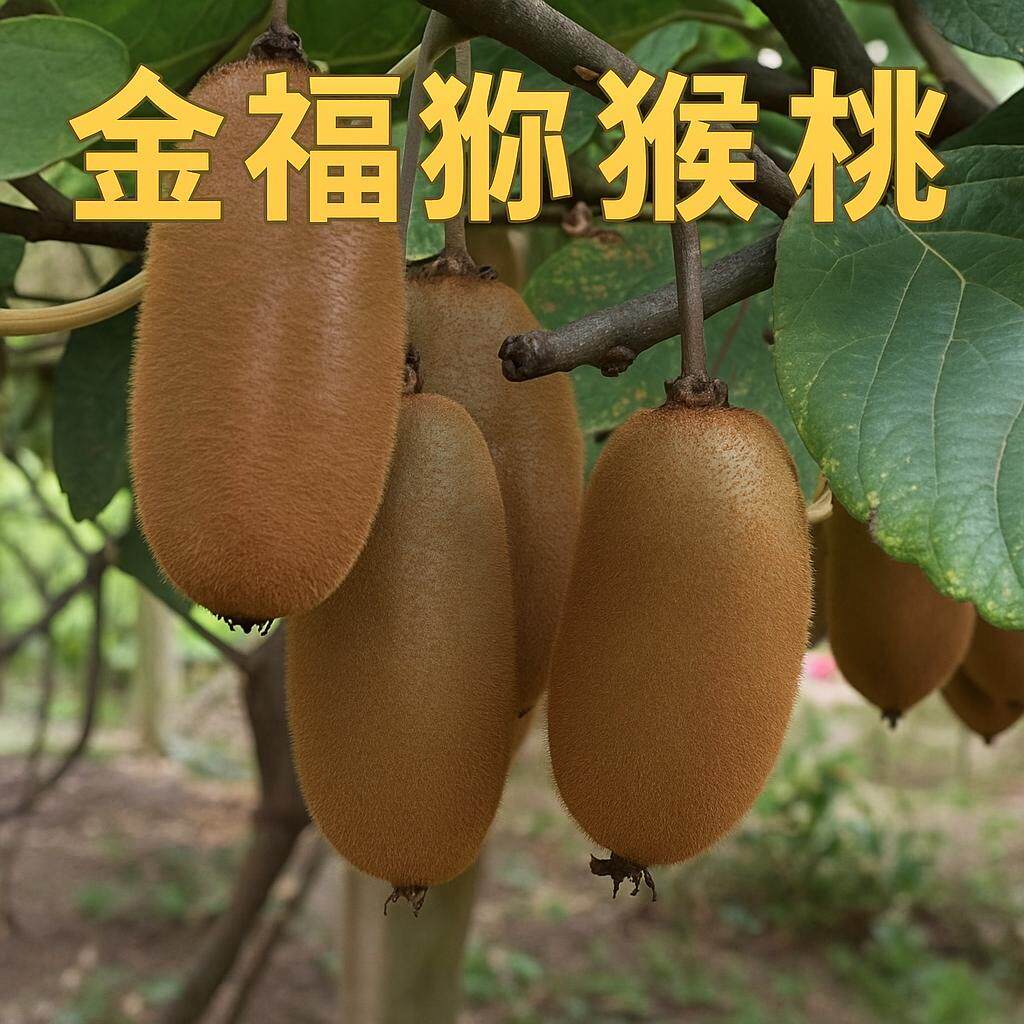 正宗金福猕猴桃新鲜水果陕西猕猴桃圆柱型奇异果新品种