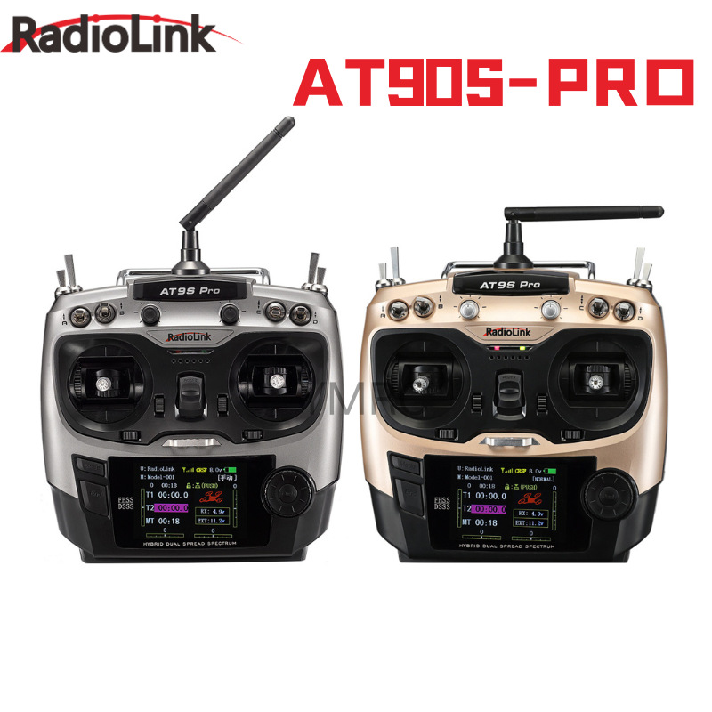 乐迪AT9S PRO航模遥控器穿越机固定翼无人机车船机器人12通道AT9S