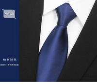 FIINHAAO tie men 10cm extended and widened large business formal wear, retro European style hand-stitched for wedding and work thumbnail 8