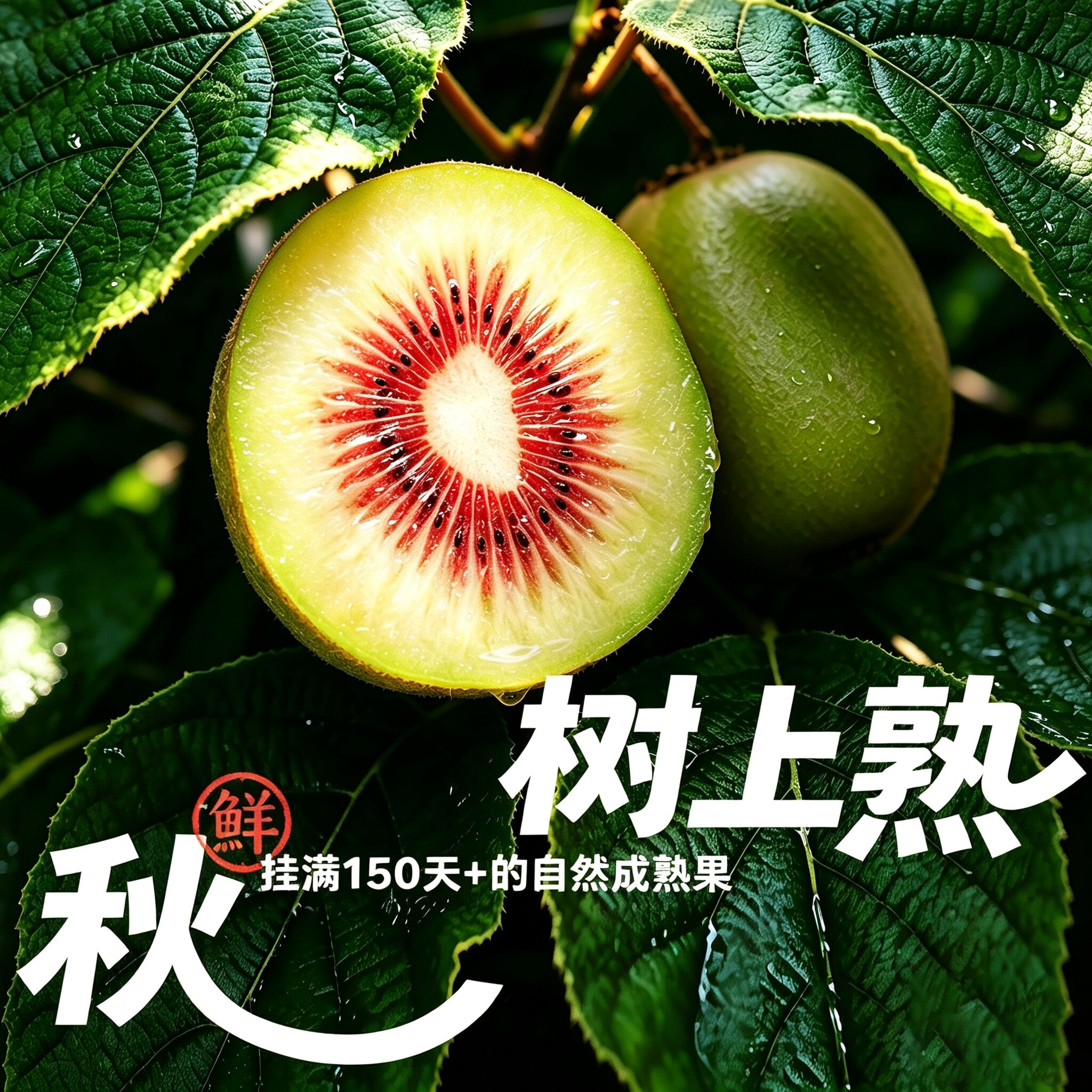 红心猕猴桃新鲜大果不好吃退全款图片