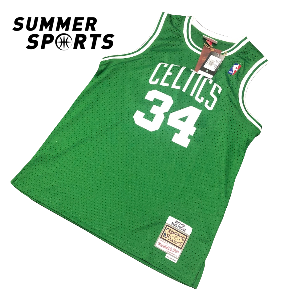 mn凯尔特人真理皮尔斯绿色复古34刺绣sw青年版篮球服队服背心球衣