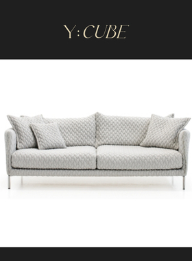 Y:CUBE意大利进口M0R0S0  Gentry sofa霍思燕等明星同款客厅沙发