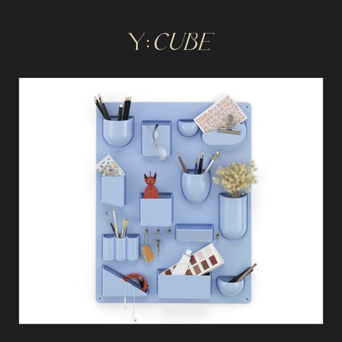 现货新色Y:CUBE瑞士进口Vitra Uten.Silo置物上墙壁挂工具架收纳