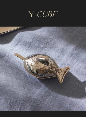 Y:CUBE意大利进口Alessi Colombina Fish FM24盐调味罐餐桌小鱼罐