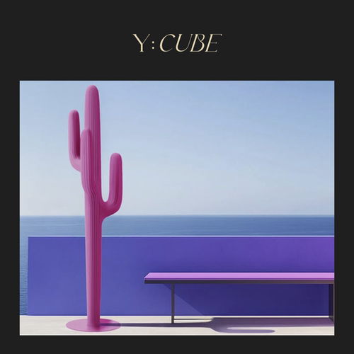 Y:CUBE意大利进口Qeeboo Saguaro 彩色仙人掌卧室落地衣帽架