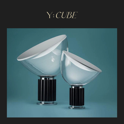 现货Y:CUBE意大利进口Flos Taccia Table lamp客厅书房雷达台灯