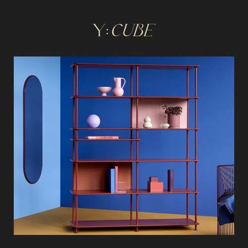 Y丹麦进口北欧创意艺术书架