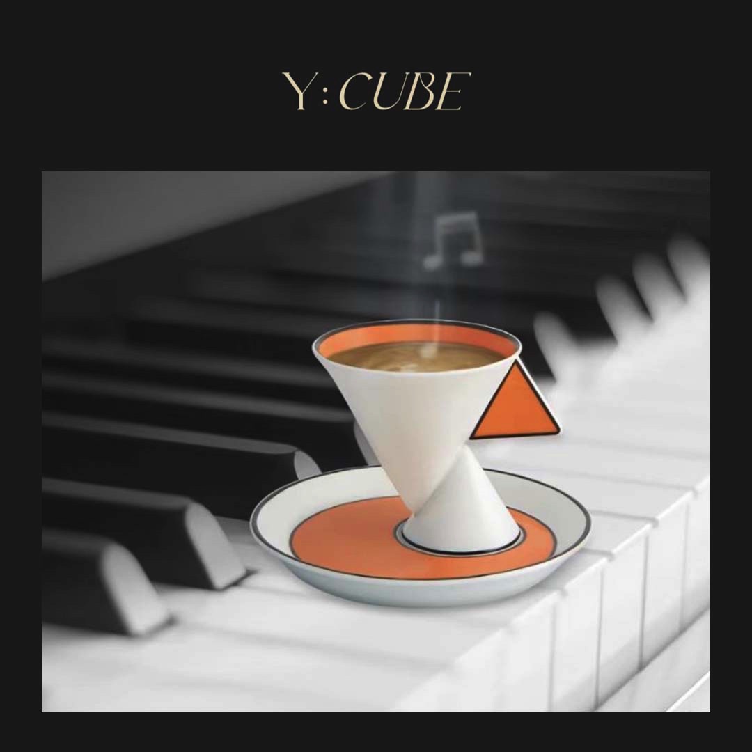 Y:CUBE葡萄牙进口Vista Alegre Jass欧式下午茶具情侣咖啡杯杯子