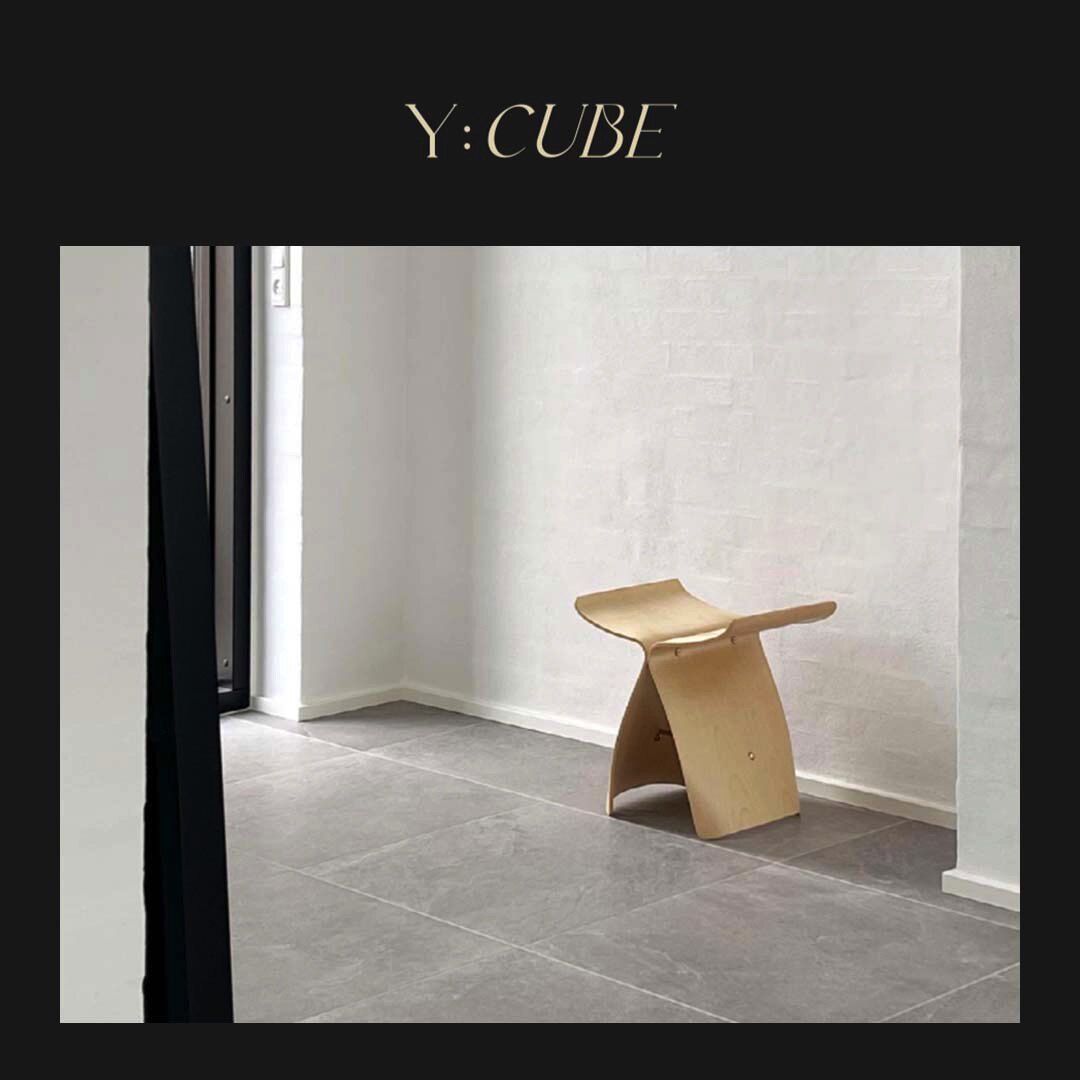 现货Y:CUBE瑞士进口Vitra Butterfly大师木质多用途咖啡茶桌凳子 - 实物图