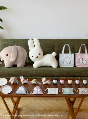 预定 TAITO 一番赏 Miffy米菲 布鲁纳小动物米菲兔正品公仔周边