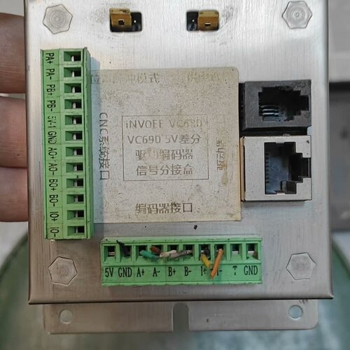 议价iNVOEE VC680VC690编码器信号分接盒，拆机件，