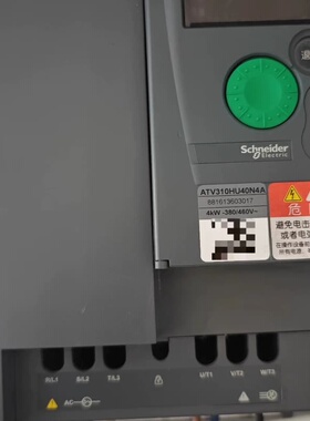 议价施耐德变频器，atv310hu40n4a。成色充新，功能正常
