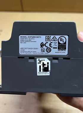 议价DVP48EC00T3，台达plc，拆机