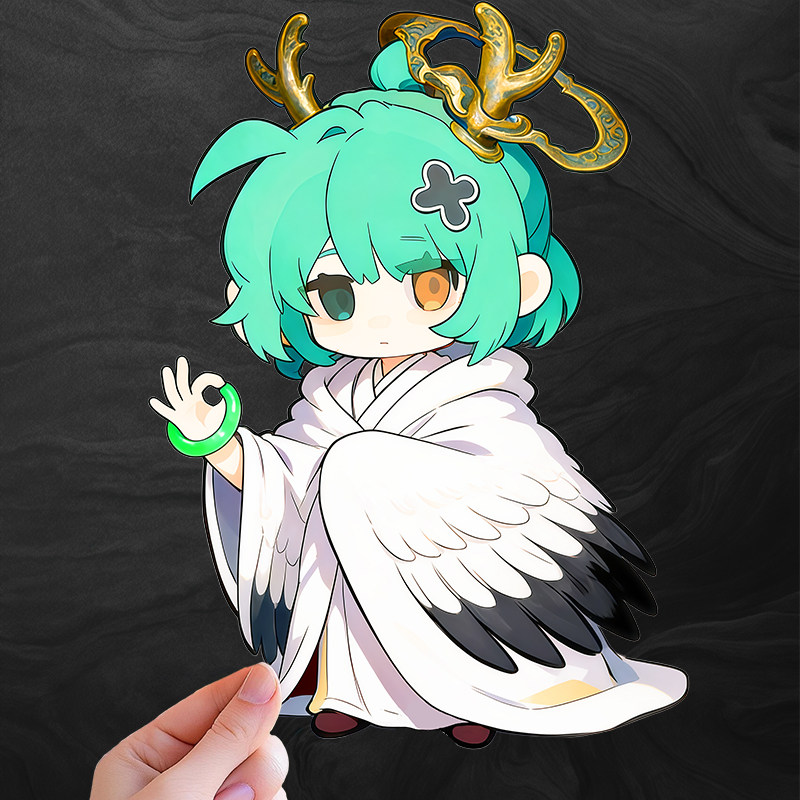 动漫卡通人物汽车装饰贴三角窗贴纸防水可爱动漫支持定制尺寸,汽车用品/电子/清洗/改装,汽车装饰贴/反光贴,淘宝优惠券,粉丝福利购,淘宝优惠卷