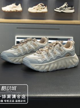 李宁曲奇鞋女子2026春季新款减震轻质回弹舒适经典休闲鞋AGCW028