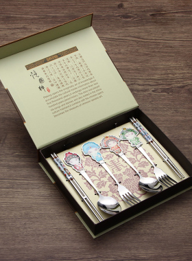 京剧脸谱餐具中国风特色礼品送老外出国小礼物北京特产纪念工艺品