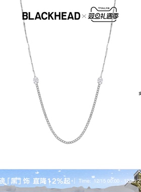 BLACKHEAD芒星水钻眼镜链项链