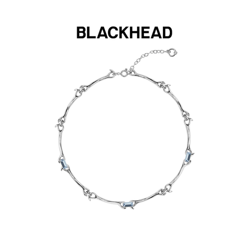 BLACKHEAD情侣款水钻拼接项链