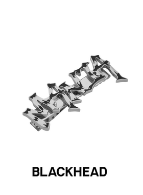 BLACKHEAD/黑头发夹MANIA字母发夹个性原创设计简约