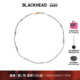 小众闪电拼接项链金银拼色情侣款 BLACKHEAD 黑头新款