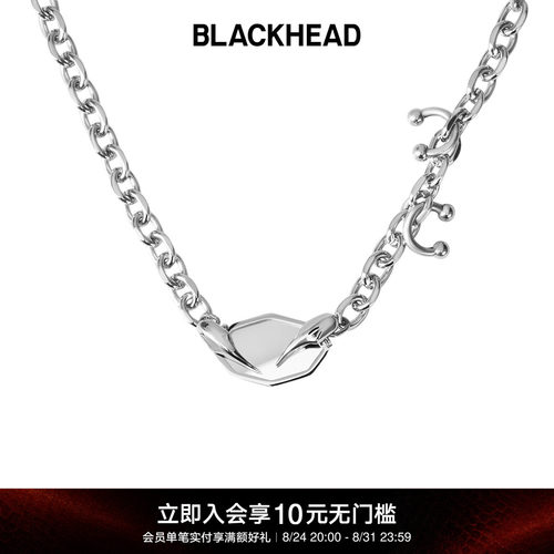 BLACKHEAD镜面吊坠项链