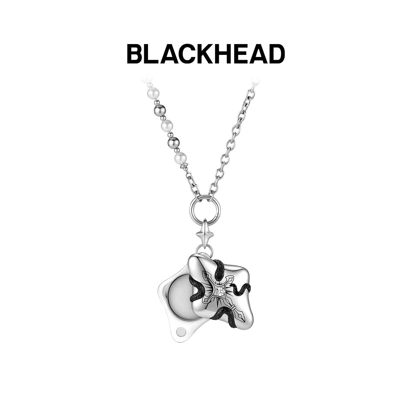 BLACKHEAD/黑头职场新魔法系列原创设计芒星钥匙盘蛇香膏项链