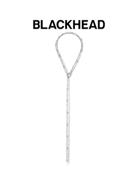 【张新成同款】BLACKHEAD/黑头新月骑士系列新月骑士串珠项链原创