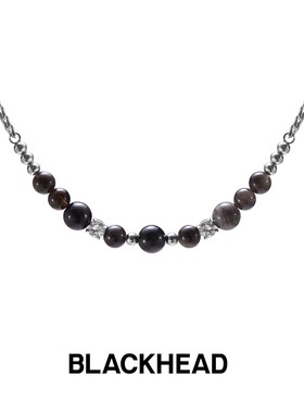 BLACKHEAD/黑头新月骑士系列守护铃长毛衣链原创设计新年