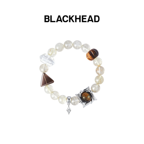 BLACKHEAD黄发晶星光串珠手链