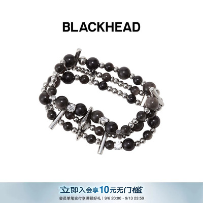 BLACKHEAD/黑头新月骑士系列新月骑士多层手链原创设计