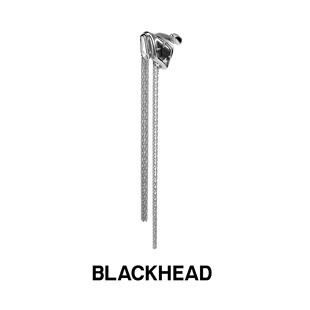 BLACKHEAD/黑头新月骑士系列骑士盔甲流苏耳挂新年原创设计个性